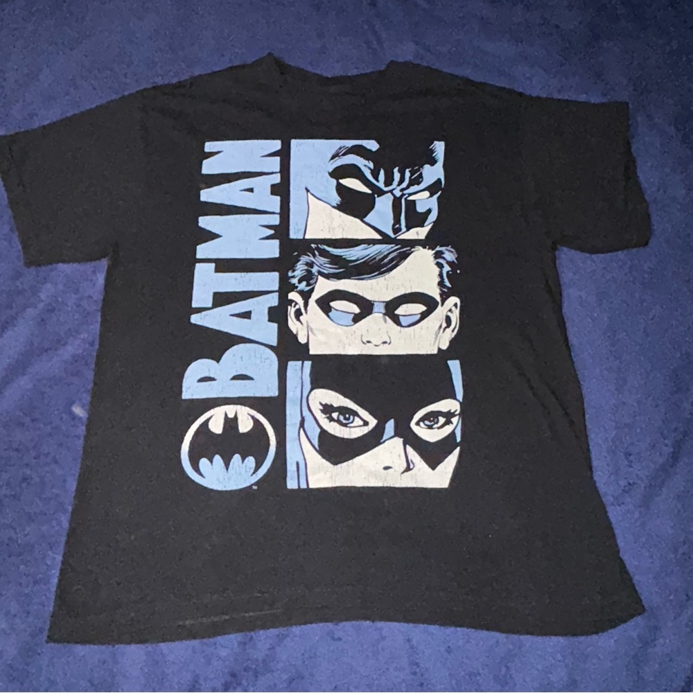 Black Batman Graphic T-Shirt